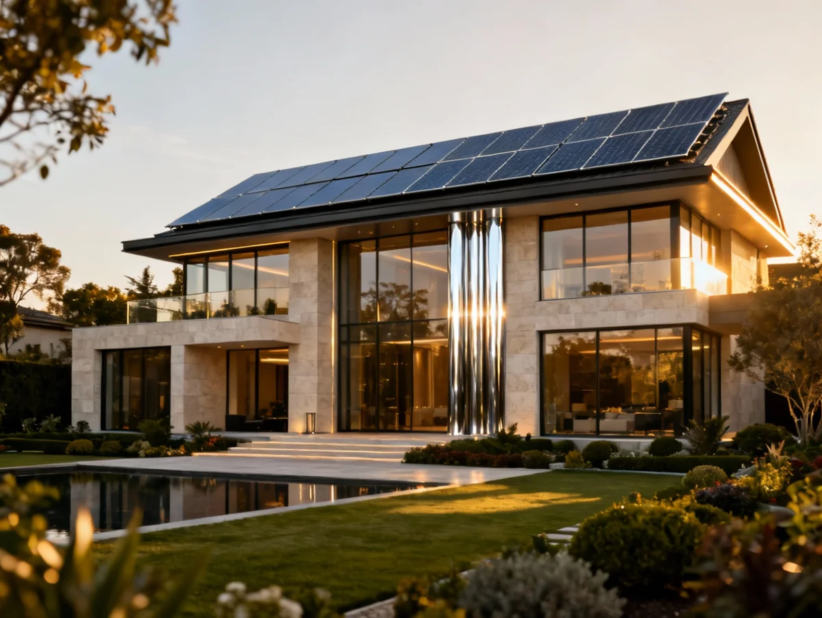 Valorisation immobilière panneaux solaires