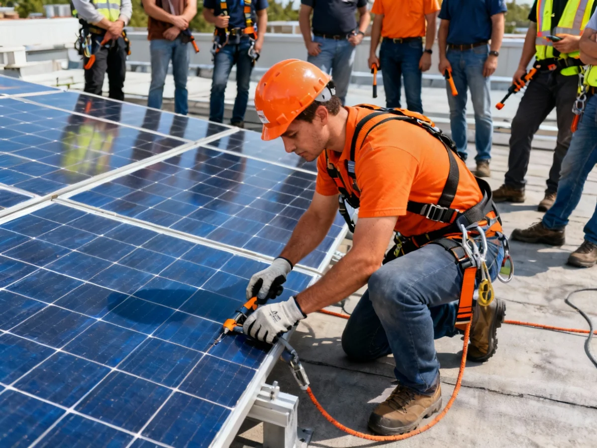 Formation installateur photovoltaïque certifié : Parcours Qualifelec et QualiPV 2025